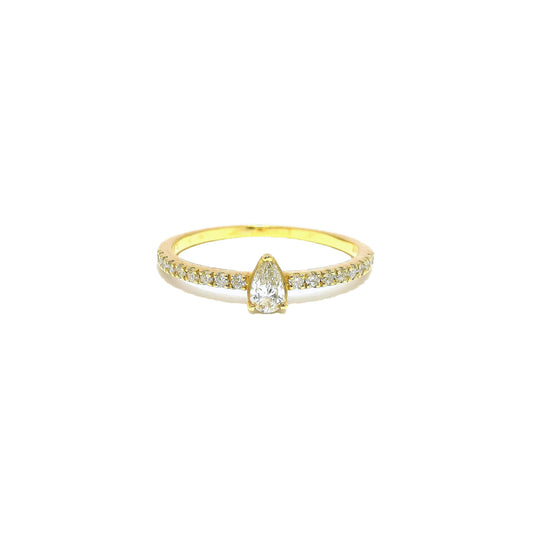 Gold Diamond Ring