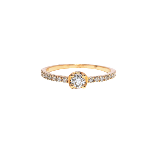 Eternity Solitaire Band