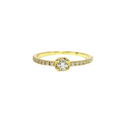 Eternity Solitaire Band