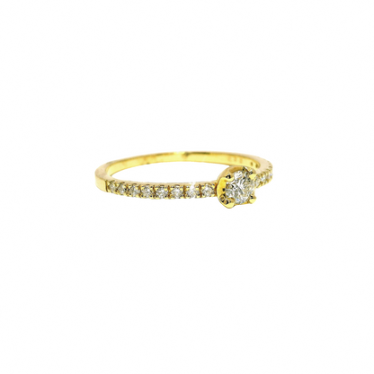 Eternity Solitaire Band