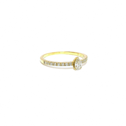 Gold Diamond Ring